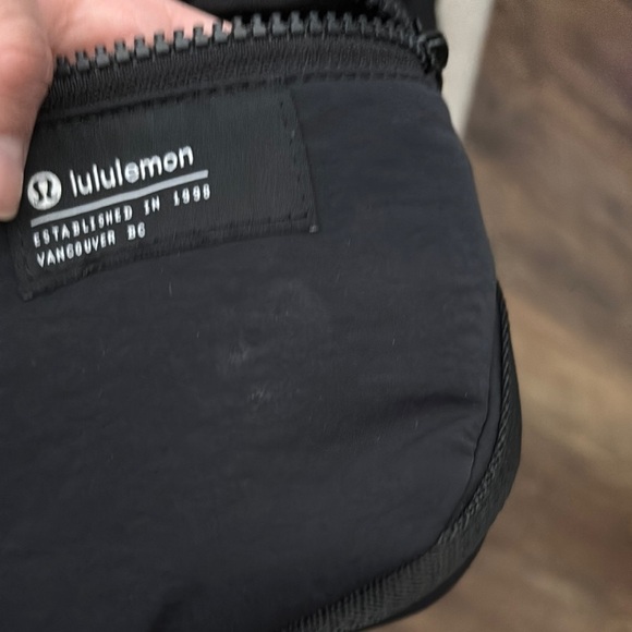 Lululemon Athletica Black Crossbody Bag Sleek Design - Picture 8 of 8